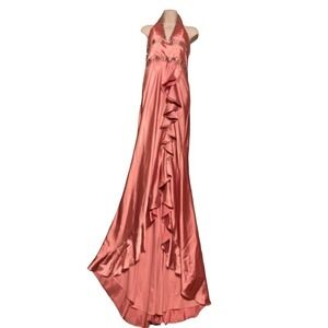 NWT Women Formal Lace Breaded Evening Ball Gown Party Prom Wedding Bridesmaid